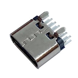 5PCS 16Pin Vertical Female Type C USB Socket Connector USB3.1 TYPE-C 16P PCB H6.5 Vertical Plug USB C