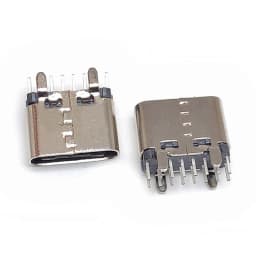 5PCS 16Pin Vertical Female Type C USB Socket Connector USB3.1 TYPE-C 16P PCB H6.5 Vertical Plug USB C
