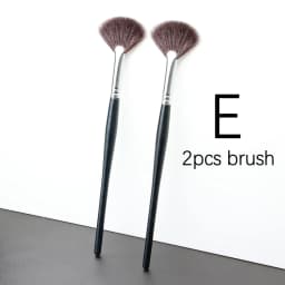 Fan Highlighter Brushes Makeup Top Goat Hair High Quality Blender Make Up Brush