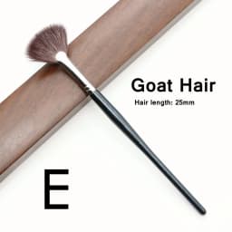 Fan Highlighter Brushes Makeup Top Goat Hair High Quality Blender Make Up Brush