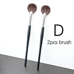 Fan Highlighter Brushes Makeup Top Goat Hair High Quality Blender Make Up Brush