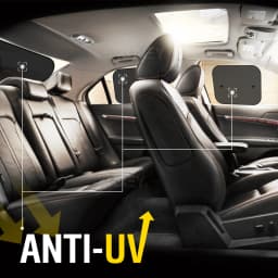 Car Sun Shades Side Rear Window Auto Sunshade Blocks Kids Pet Back Seat Sun UV Glare Heat Protector Car Trunk RV Travel Supplies