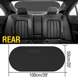Car Sun Shades Side Rear Window Auto Sunshade Blocks Kids Pet Back Seat Sun UV Glare Heat Protector Car Trunk RV Travel Supplies