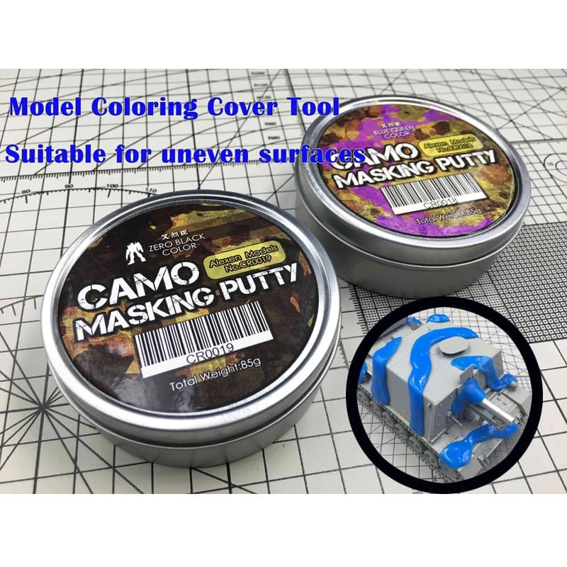 1pc CAMO Camouflage Masking Putty UNIVERSAL FOR Gundam Military Model KITS Tank Car Spraying Tool
