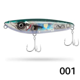 D1 Surface Pencil Fish Lure 70mm/140mm Walk the Dog Artificial Hard Bait Plastic Walker For Seabass Trout Pesca Tackle DT3015