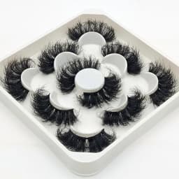 New 5Pairs 15-25mm 3D Mink Lashes Wholesales Natural False Eyelashes,Extension eyelashes wholesale bulk