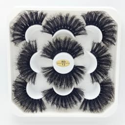 New 5Pairs 15-25mm 3D Mink Lashes Wholesales Natural False Eyelashes,Extension eyelashes wholesale bulk