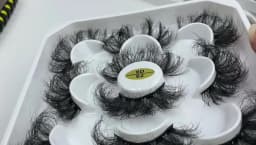 New 5Pairs 15-25mm 3D Mink Lashes Wholesales Natural False Eyelashes,Extension eyelashes wholesale bulk