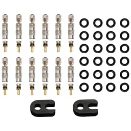 Bike Valve Core Quality Presta Valve Brass Core Tool MTB Road Bicycle Tubes Service Part Tool CNC-Machined Removable Replacement