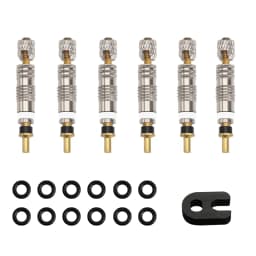 Bike Valve Core Quality Presta Valve Brass Core Tool MTB Road Bicycle Tubes Service Part Tool CNC-Machined Removable Replacement