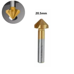 3Flute HSS Countersink Drill Bit 90Degree Countersink Chamfering Tools Drill Bits Chamfer Cutter 6.3/8.3/10.4/12.4/16.5/20.5mm