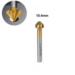 3Flute HSS Countersink Drill Bit 90Degree Countersink Chamfering Tools Drill Bits Chamfer Cutter 6.3/8.3/10.4/12.4/16.5/20.5mm