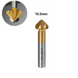 3Flute HSS Countersink Drill Bit 90Degree Countersink Chamfering Tools Drill Bits Chamfer Cutter 6.3/8.3/10.4/12.4/16.5/20.5mm