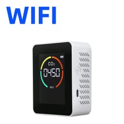 WIFI/Zigbee Tuya Smart CO2 Sensor NDIR Carbon Dioxide Detector High Precision LCD Display Smart Life APP Home