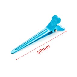 New Professional Double Prong Hair Clip Salon Setting Hairdressing Style Fixed hair clip Stainless Steel Makeup Clip