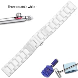 18mm 20mm 22mm 24mm Stainless Steel Watchband Curved Lnterface Butterfly Watch Strap For Tissot Ar-mani Citizen Seiko