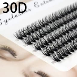 100Pcs Individual Eyelashes Professional Makeup Grafting False Eyelashes C/D Volume Eyelash Extension Individual Lashes Bunches
