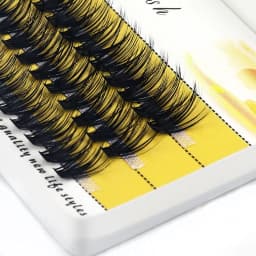 100Pcs Individual Eyelashes Professional Makeup Grafting False Eyelashes C/D Volume Eyelash Extension Individual Lashes Bunches