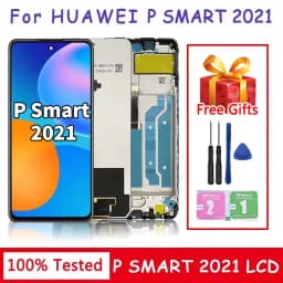 6.67" AAA Quality For Huawei P Smart 2021 LCD PPA-LX1 LX2 Display Touch Screen For Honor X10 Lite DNN-LX9 For Huawei Y7A PPA-LX3