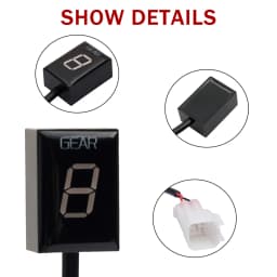 Gear Indicator For Kawasaki ER6N ER-6N ER6F ER-6F Z750 Z1000 Z-750 Z-1000 ER4N ER-4N ER4F ER-4F Motorcycle Accessories Display