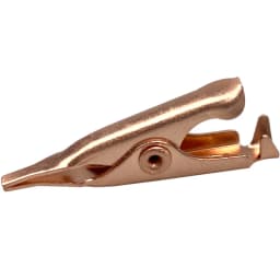 5PCS/LOT Pure Copper Alligator Clip Flat-Mouthed Small Copper Clip Without Toothed Small Copper Clip