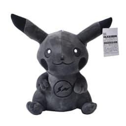 2024 Hot Sale 20cm Color Pokemon Cute Pet Figures Pikachu  Cartoon Black Pikachu Plush Toy Pokémon  Anime Stuffed Doll Kids Gift