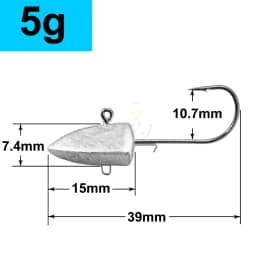 Triangle Head NED Hooks 3.5g 5g 7g 10g 14g 21g 28g auxiliary hook soft worm jig Lure Hook Jig Head Fishing Tackle Hooks
