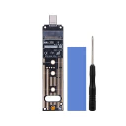 M2 SSD Adapter NVMe Enclosure M.2 to USB3.1 Case for NVME PCIE M Key 2230/2242/2260/2280 SSD NVME to USB TYPE-A/TYPE-C Converter