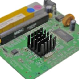 Aluminum Heatsink Radiator Heat Sink Cooling for Electronic Chip IC Diode Triode MOS Heat Dissipation With Thermal Tape