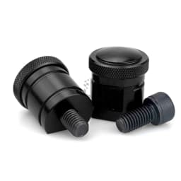 Motorcycle CNC Rear View Mirrors Hole Plug Screws Bolts Caps For Vespa GTS 250 300 SPRINT PRIMAVERA 150 GTV LXV PX LX 50 S125