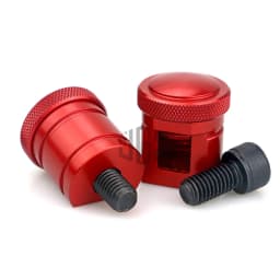 Motorcycle CNC Rear View Mirrors Hole Plug Screws Bolts Caps For Vespa GTS 250 300 SPRINT PRIMAVERA 150 GTV LXV PX LX 50 S125