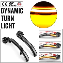 Fit for Jaguar XE XF XJ F-TYPE XK XKR I-PACE X250 X260 Dynamic Blinker Indicator Mirror Turn Light Signal