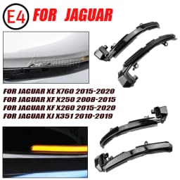 Fit for Jaguar XE XF XJ F-TYPE XK XKR I-PACE X250 X260 Dynamic Blinker Indicator Mirror Turn Light Signal