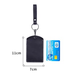 Customizable Leather Cover for Label Starline S96 and PIK Intercom Unisex IC Alarm Tag Mark Protective Case Car Keychain Holder