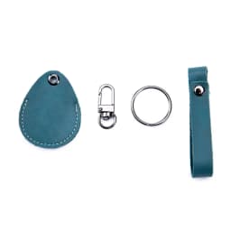 Customizable Leather Cover for Label Starline S96 and PIK Intercom Unisex IC Alarm Tag Mark Protective Case Car Keychain Holder