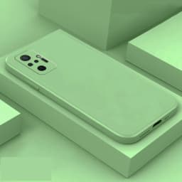 Square Frame Silicone Case For Xiaomi Redmi Note 11S 11 Pro 4G 5G Coque Solid Color Soft Back Cover