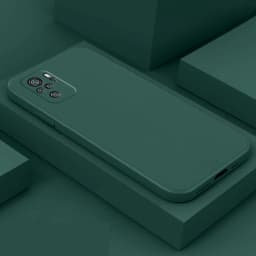 Square Frame Silicone Case For Xiaomi Redmi Note 11S 11 Pro 4G 5G Coque Solid Color Soft Back Cover