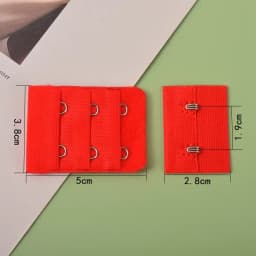 Adjustable Girl Bra Extender Strap Extension Lengthened Adjustable Replacement Buckle 2 Hooks Clip Women Bra Expander