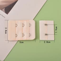Adjustable Girl Bra Extender Strap Extension Lengthened Adjustable Replacement Buckle 2 Hooks Clip Women Bra Expander