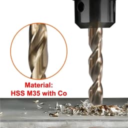 1PC 1mm-6.5mm M35 Cobalt Drill Bit HSS Drill Bit M35 For Stainless Steel Drilling Metalworking Power Drill Bit Tools