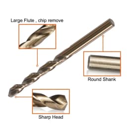1PC 1mm-6.5mm M35 Cobalt Drill Bit HSS Drill Bit M35 For Stainless Steel Drilling Metalworking Power Drill Bit Tools