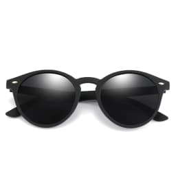 Fashion Round Sunglasses Men Women Classic Vintage Black Driving Sun Glasses Circle Oval Designer Retro Sunglass