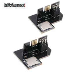 Bitfunx V1.3 SD2SP2 Pro SD Card Adapter Load SDL Micro SD Card TF Card Reader for Nintendo Gamecube NGC NTSC Serial Port 2