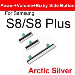 On/Off Power Side Button + Volume Button + Bixby Key For Samsung Galaxy S8 S9 S10 Plus S10+ Note 8 Button Key Replacement Parts
