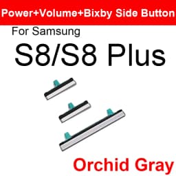 On/Off Power Side Button + Volume Button + Bixby Key For Samsung Galaxy S8 S9 S10 Plus S10+ Note 8 Button Key Replacement Parts