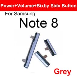 On/Off Power Side Button + Volume Button + Bixby Key For Samsung Galaxy S8 S9 S10 Plus S10+ Note 8 Button Key Replacement Parts