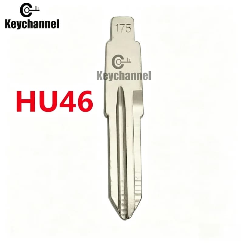 10pcs/lot Universal Car Flip Key Blade HU46 Xhorse KD Key Blank 175# for Opel Antara Chevrole t Sail Daewoo for KEYDIY KD VVDI