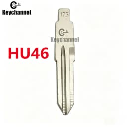 10pcs/lot Universal Car Flip Key Blade HU46 Xhorse KD Key Blank 175# for Opel Antara Chevrole t Sail Daewoo for KEYDIY KD VVDI