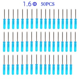 50pcs Mini 3.0/2.0mm Flat-blade Slotted Cross Head Small Screwdriver For Mobile Phone Xbox 360 Wireless Controller Repair Open