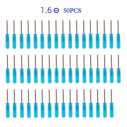 50pcs Mini 3.0/2.0mm Flat-blade Slotted Cross Head Small Screwdriver For Mobile Phone Xbox 360 Wireless Controller Repair Open